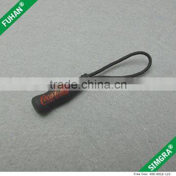 Popular Shape Brand Logo Durable PVC Zipper Sliders for Apparel photo-2