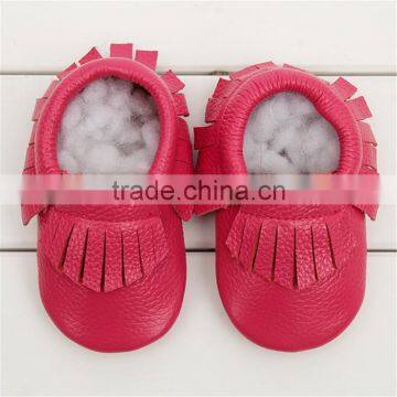 New Baby Tassel Soft Sole PU Leather Shoes Toddler Moccasin 0-24 Months photo-4