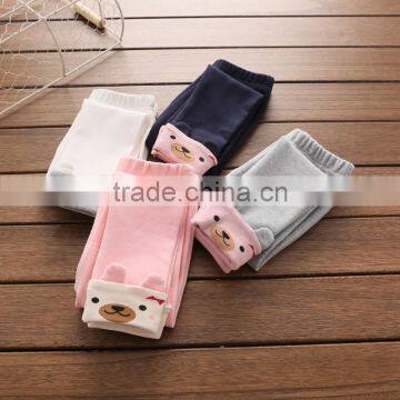 S32847W Kids Printing Pencil Pants Chindrens Trousers Tight Casual Spring Pants photo-2