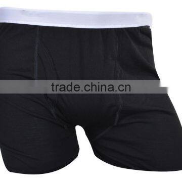 Men's underwear boxer briefs 100% Merino Wool Lightweight Athletic men brief With FLY