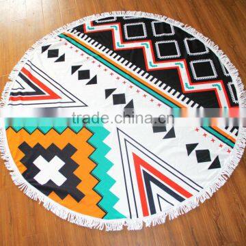 Alson Drop Shipping Round Mandala Tapestry Indian Wall Hanging Beach Throw Towel photo-2