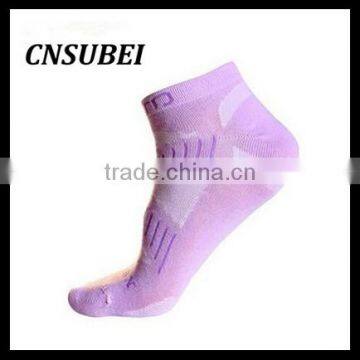 Fashionable Sports Socks Jacquard Cotton Compression Sport Socks Breathable Sport Cycling Compression Socks photo-3