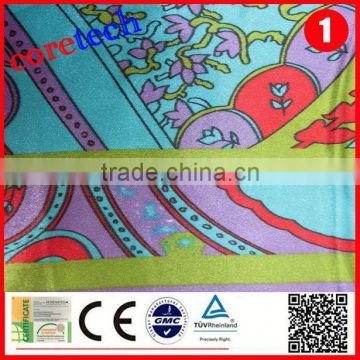 Promotion breathable patterned satin lining fabric factory