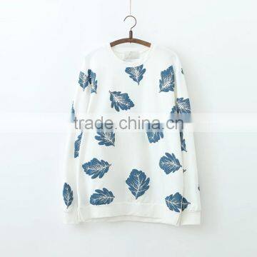 crewneck sweatshirt wholesale custom printing for women