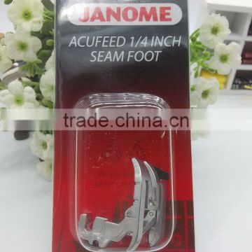 JANOME ACUFEED 1/4 INCH SEAM FOOT-FOR HORIZON 7700QCP & MC6600P MODELS 202-031-002