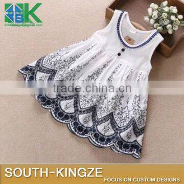 2016 Fashion Lace Fabric New Navy Bilateral Symmetry Cotton Openwork Embroidery 2016 Fashionin-friendly Soft Summer Dress Widt photo-2