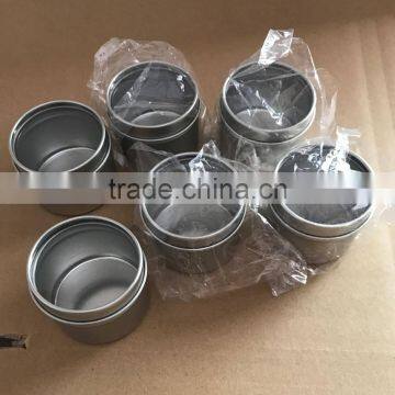 small aluminum tin