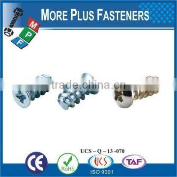 Taiwan M6.3 x 50MM Pozidrive Equivalent Flat Head Euro Cabinet Screw Confirmat Type B Nickel photo-6