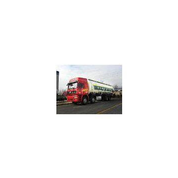 Cement Tanker Semi Trailer / Tractor Truck With Tank Semi-Trailer