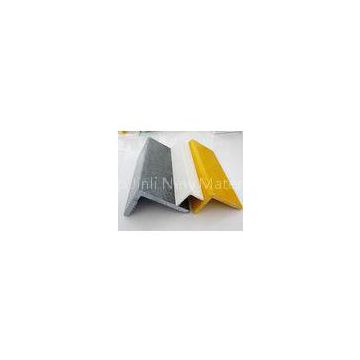 Fiberglass Pultruded FRP Angle with High Strength Smooth Surface ISO9001