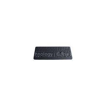 Silicone Industrial washable computer keyboard With Trackball PS2 / USB