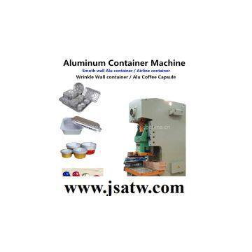 airline aluminum foil container making machine/punching machine