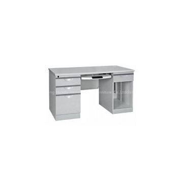 standing office table computer desk with drawers
