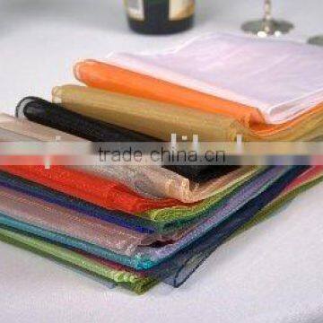 wedding organza chair sash and organza chair wraps