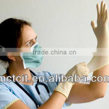 Good quality Malasyia medical latex examination gloves supply