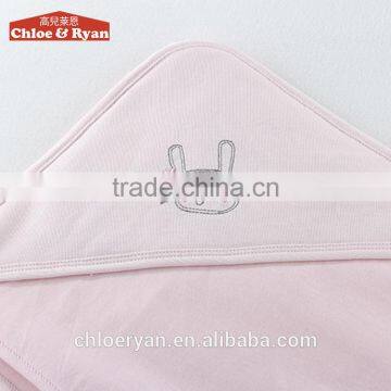 100% Cotton and 100% Polyester Cotton Weave Baby Swaddle Wrap photo-4