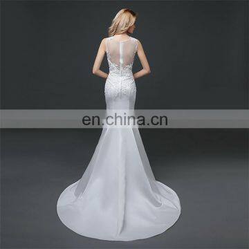 HS1609 2016 Latest Mermaid Long Train Bridal Wedding Dress Ball Gown photo-5