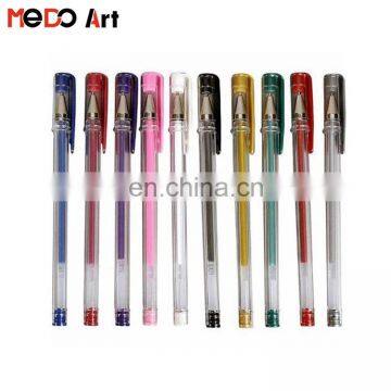 Custom Fancy Gel Pens Wholesale Gel Pen Set School and Office Supplier