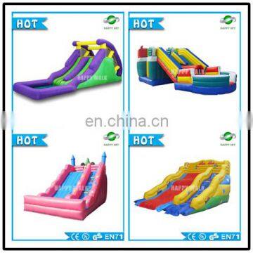 HI Best price funny commercial inflatable slide, Cheap Giant Inflatable water Slide for sale