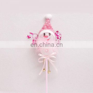 Christmas LED Bright Decorations Holiday Gifts Lights Dolls Snowman Sticks Toys for Children