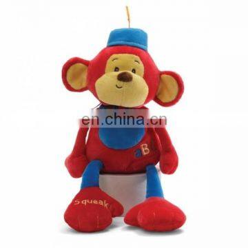 Color-fun-circus-monkers-monkey celebration soft kids toy