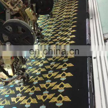 2017 Wholesale Garment Accessories Large Embroidery Sequins Patches Embroidery Hot Fix Applique Iron on Patches Piece photo-3