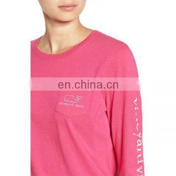Custom Graphic Long Sleeve Sweater T-shirt Newest Printing Casual Women T Shirt photo-5