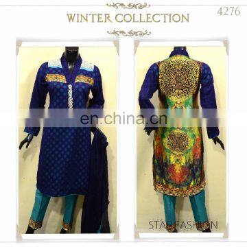 Latest elegant designer exclusive Pakistani Indian Salwaar Kameez