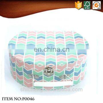 Decorative Wedding Cardboard Suitcase gift Box Wholesales with handle