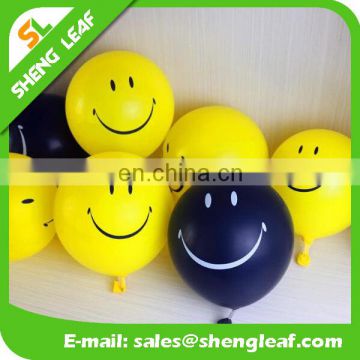 2017 Printing big smile latex balloon wholesales substantial latex balloons