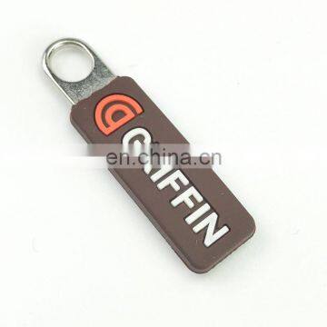 Custom Embossed Logo Customized Silicone Zipper Pull photo-6