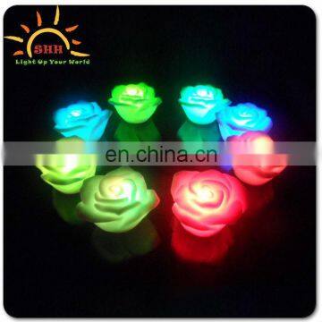 beautiful LED water activated light up rose for party