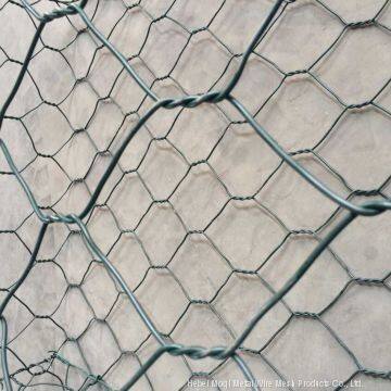 low price hot dipped galvanized 8x10cm heavy hexagonal gabion wire mesh for retaining walls