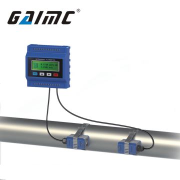 GUF120-M Clamp on transducer ultrasonic underwater flow meter types