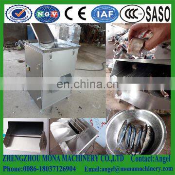Fish Filleting Making Machine Cutting Fish Into 3 Sections