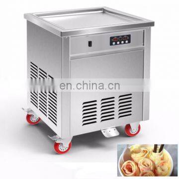 High quality fry pan roll stir fry ice cream machine in low price