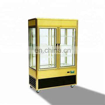 Refrigerated Cake Showcase / Rotating Cake Display Stand/Showcase Cake