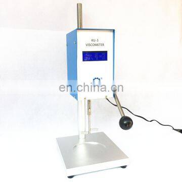 KU-3 laboratory digital krebs Stormer Viscometer for coating paint ink high viscosity