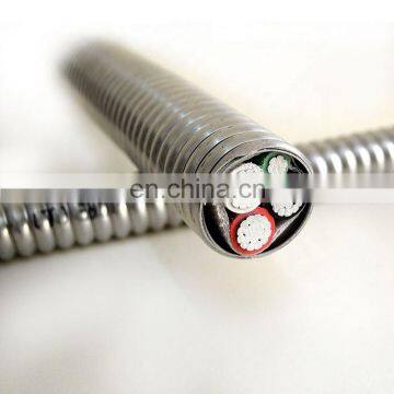 600V Aluminum Conductor Aluminum Alloy Interlocked Armor Cable For Sale photo-4