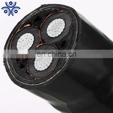 hot sale 3 core 240mm2 xlpe insulated steel tape armoured PE sheathed 10KV power cable in Mongolia