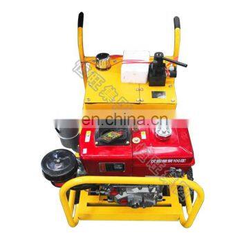 Small leather hydraulic stone splitter machine