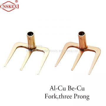 Fork three Prong non sparking Aluminum bronze 185mm