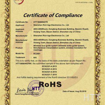 Certificate of Compliance