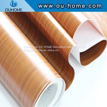 High Quality Decorative Wood Grain PVC Self-adhesive Sticker photo-3