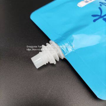 300ml Mineral Water Plastic Filling Bag China Manufacture/Herbal Tea Suction Nozzle Bag/Food Grade Material photo-4