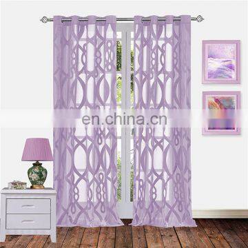 Polyester Luxury Velvet Desians Voile Ready Made Curtain Wholesale photo-3