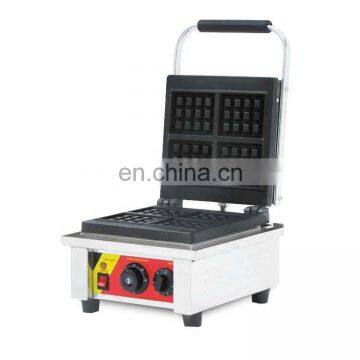 Commercial Waffle  Machine Square Waffle Maker Stainless Steel Waffle Iron Machine