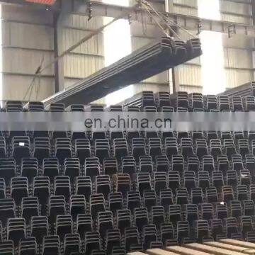 standard length 6m 12m u-type hot rolled steel sheet pile price philippines