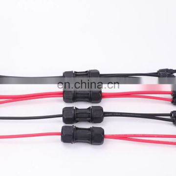 Slocable customized tinned conductor XLPE insulated 10awg solar extension cable with connector