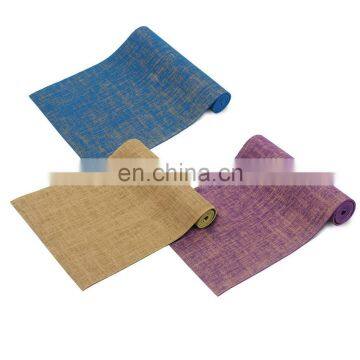 SGS Test Report 100% Natural Material Top Quality Hemp Jute Yoga Mat photo-7